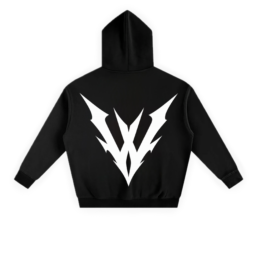 VV logo pullover hoodie