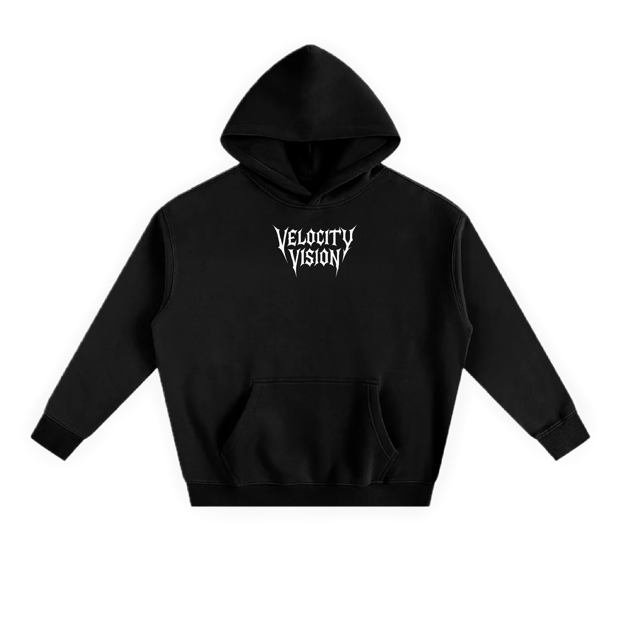 VV logo pullover hoodie